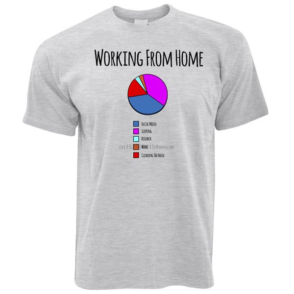 

working from home pie chart procrastinate self employed logo nerd mens t-shirt sport hooded sweatshirt hoodie