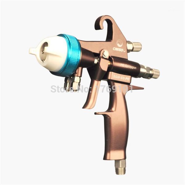 

spuitpistolen voor schilderen cars professionele verf pistool dubbele nozzle polyurethaan spray coating air verf guns automotive1