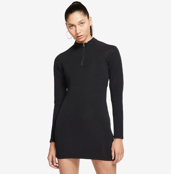 

fashion girl sport dresses letter pattern black long sleeve teenager mini skirt women pencil dresses active style asian size, Black;gray
