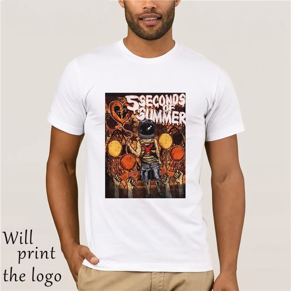 

freddo manica corta girocollo astronauta kid estate 5sos 5 secondi di estate mens hoodie designers t shirts sweatshirt