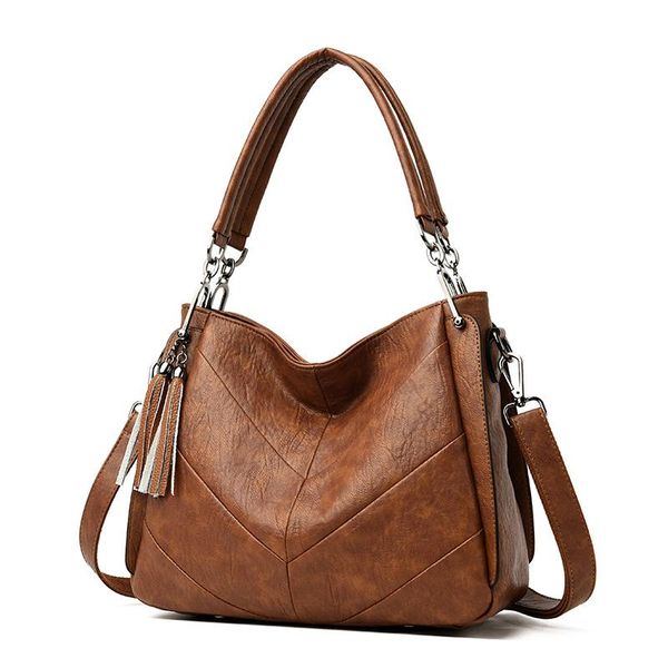 

large capacity pu leather women handbags fashion ladies shoulder crossbody bag casual female tote messenger bags