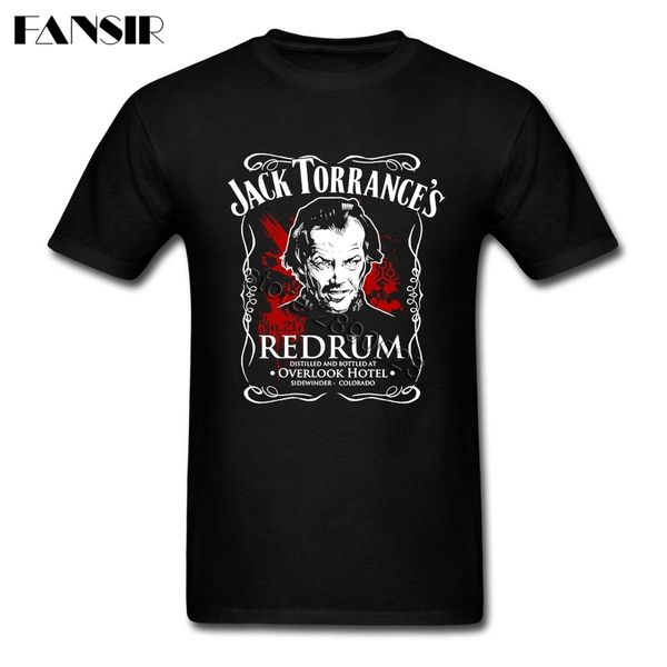 

sport men t-shirt fashion short sleeve o neck tees shirt men male the shining movie jack torrance's family clothes