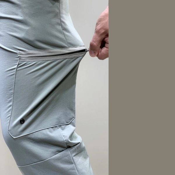 

b083104 overseas fashion brand 2020 autumn new men's large pocket casual pants overalls clothes work clotheswork clothes casual pants w, Blue