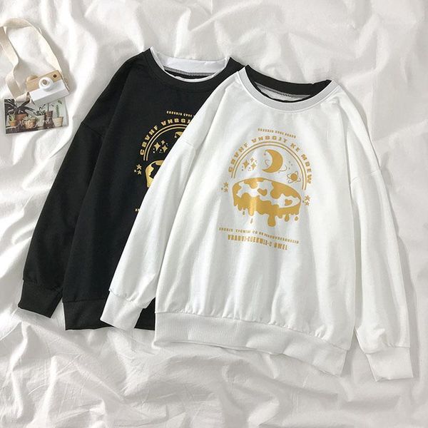 

2020 autumn winter women o collar oversized pullover hoodies women kawaii printed long sleeve loose casual streetwear sweatshirt1, White