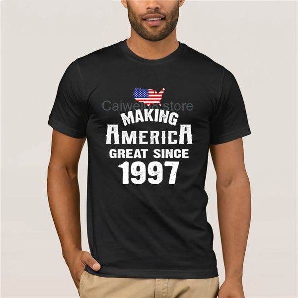 

trendy creative graphic buy make america great since 1997 21st year old 21 birthday gift fashion sport sweatshirt hoodie t shirt