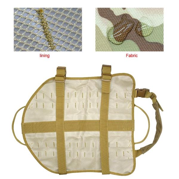 

dog harness military tactical pet k9 working dog molle vest nylon adjustable for medium large dogs training german sheph bbyvqg