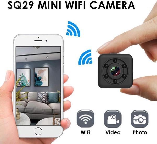 

sq29 wifi mini camera hd small sensor night vision camcorder sport dv micro camera with waterproof shell support hidden tf card1