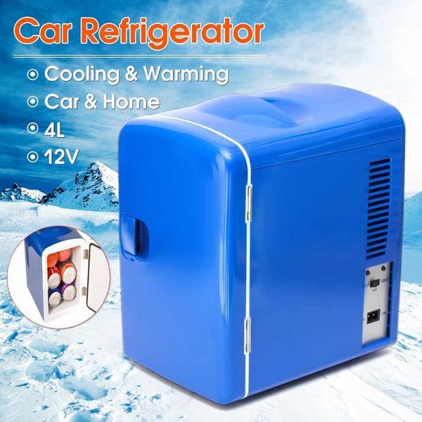 

4l car refrigerator automoble mini fridge refrigerators er cooling box frigobar fruit storage fridge compressor 2 in 11