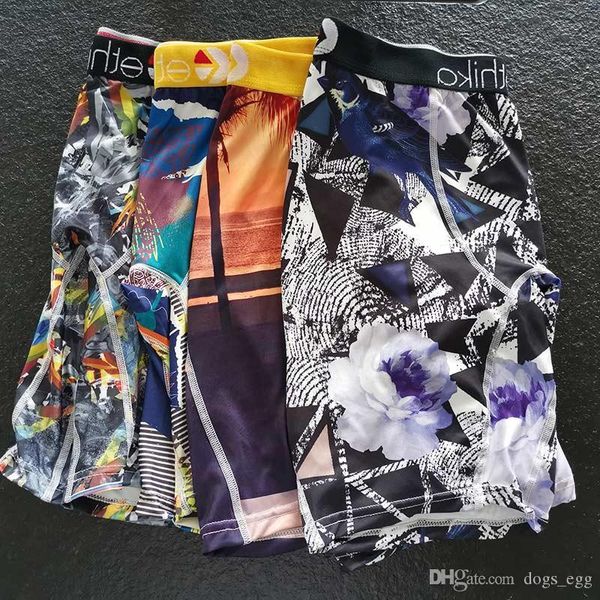 

in stock random color mens designer boxer underwear shorts mens male underwear men boxer underpants comfortable breathable cuecas boxer, White;black