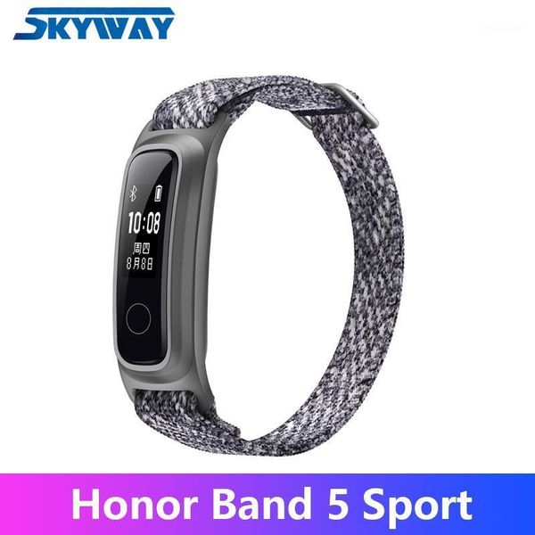 

smart wristbands original honor band 5 sport basketball running posture monitor 2 wearing mode water-resistant 50 meter1