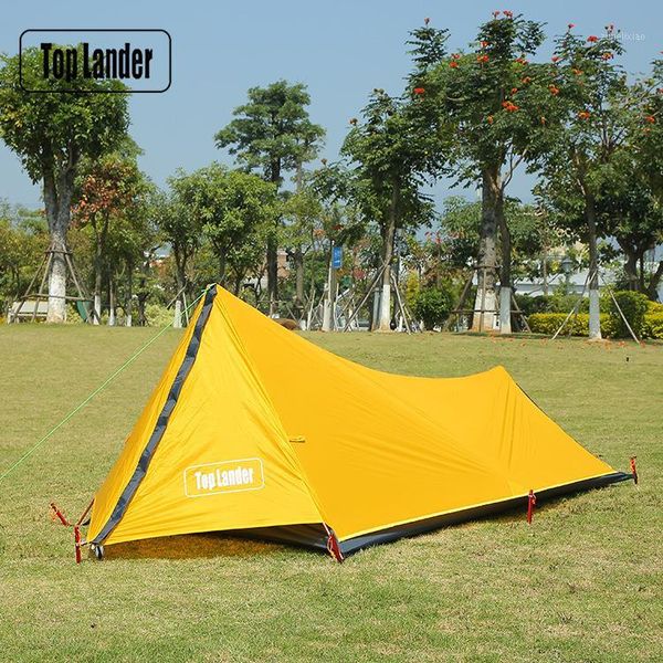 

a tower one man ultralight tent 1 person backpacking waterproof solo single bivvy tent camp 20d silicone outdoor camping1