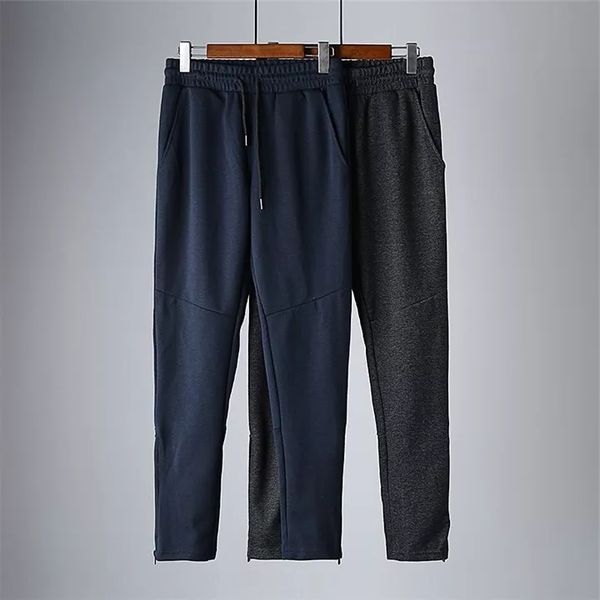 

a jian's independent men's autumn and winter bi's pure cotton sports small feet closed leg long pants