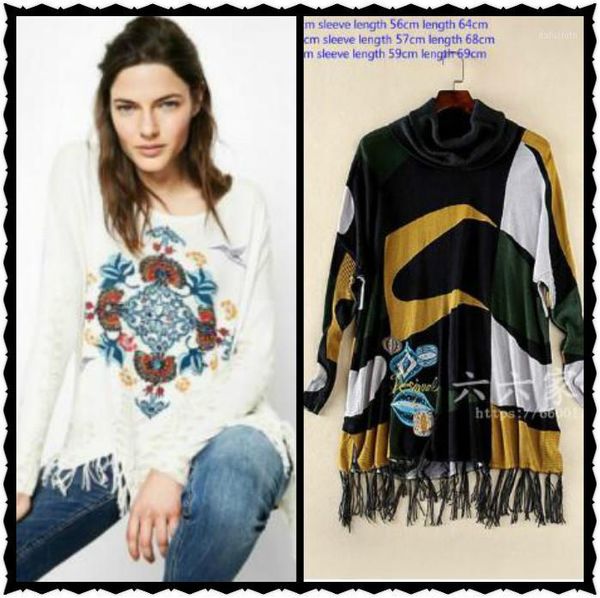 

2019 new spain style multi type elastic long sleeved single collar knitwear jersey sweater1, White