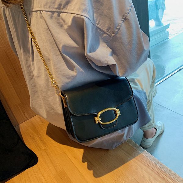 

superior2019 bag chain concise woman senior feel temperament single shoulder package all-match messenger