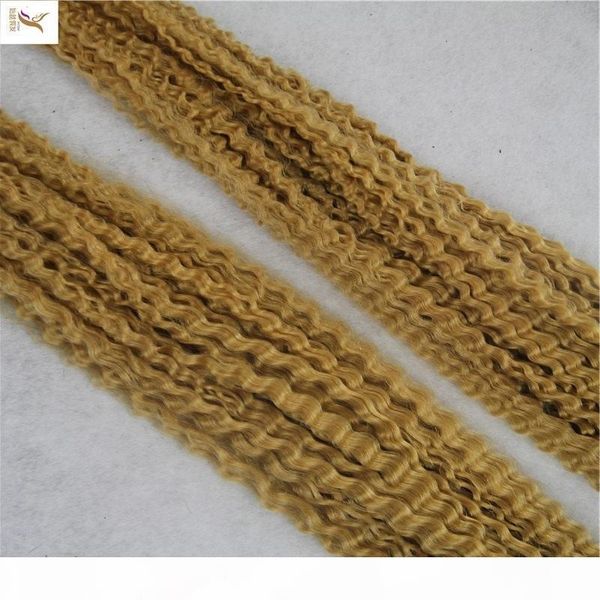 

strawberry blonde color curly hair weaving 10-30 inchs brazilian virgin hair weave bundles 100% human hair weave, Black