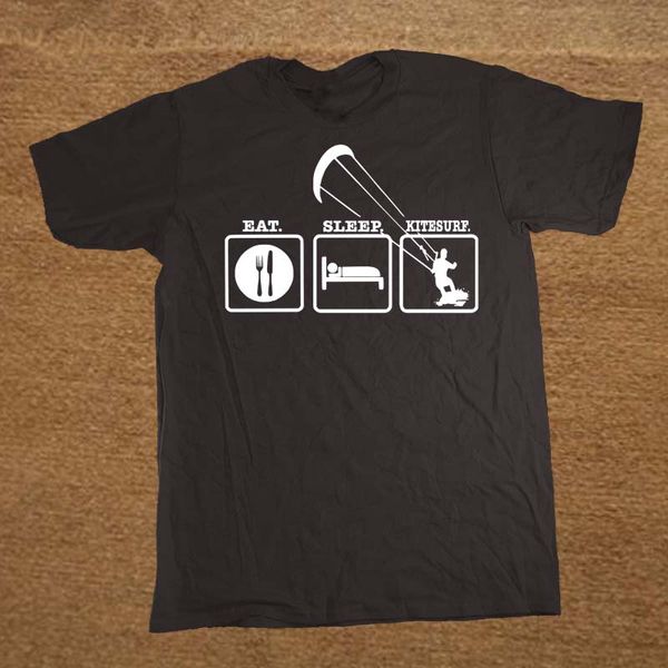 

eat sleep kitesurf t shirt kitesurfing boarding surfinger cool tee funny gift teenage t shirt harajuku shirt sport hooded sweatshirt hoodie