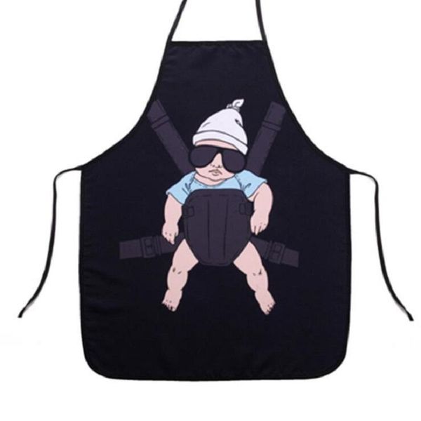 

3d baybe dinner party cozinha cute funny cuisine aprons tablier wholesale printing cooking apron man pinafore wmtrhl loveshop01
