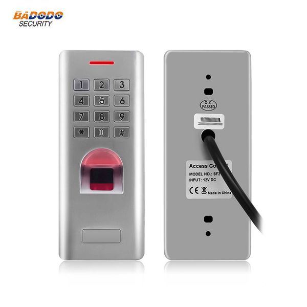 

fingerprint access control ip66 waterproof metal case standalone keypad controller reader for home security