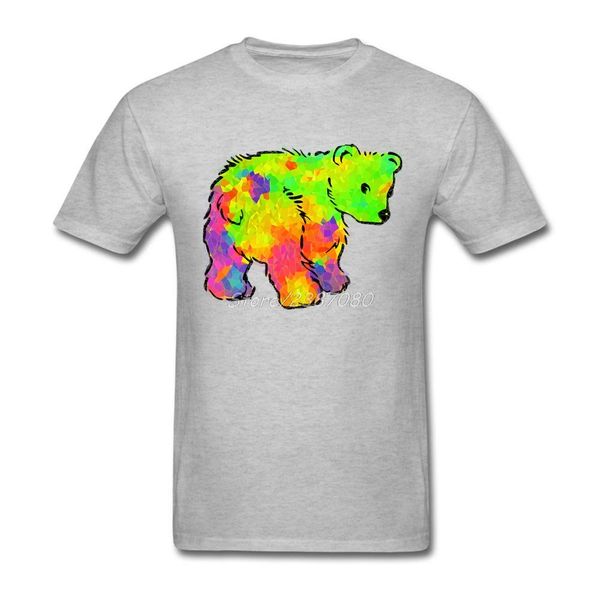 

sport polar bear t shirt big size custom short sleeve men's clothes hipster kpop cotton mens t shirts