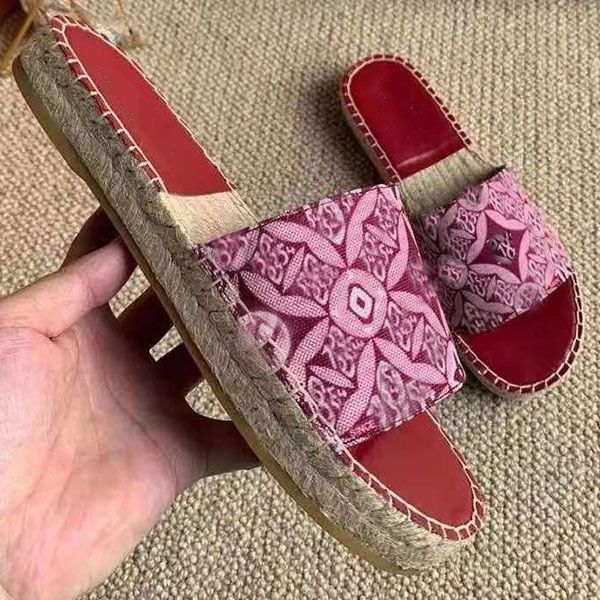 

new-woman slipper designer slipper quality casual slippe printingr canvas fashion super star flip flops size 35-42 with box, Black