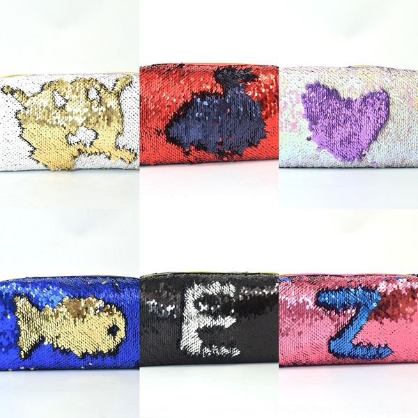 

zi8wx new sequin bag fashion mermaid hand bagcosmetic cosmetic bagmakeup bag makeup scale hand mjfbc fish