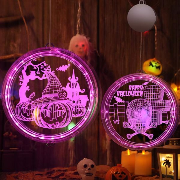 

fengrise череп тыквы паук хэллоуин светодиодные украшения 2020 хэллоуин украшения для дома horror hallowen для вечеринок jllyir bdebag