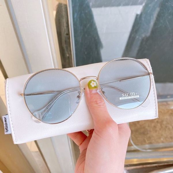 

net model can red 2020 new be equipped with myopia polarizing sunglasses, female trendy light lady sunglasses driver's mirror zrxs, White;black