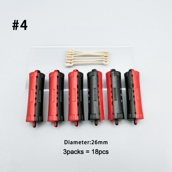 3packsHair Rollers With Rubber Bands Salon Hairdresser Self Clip Air ...