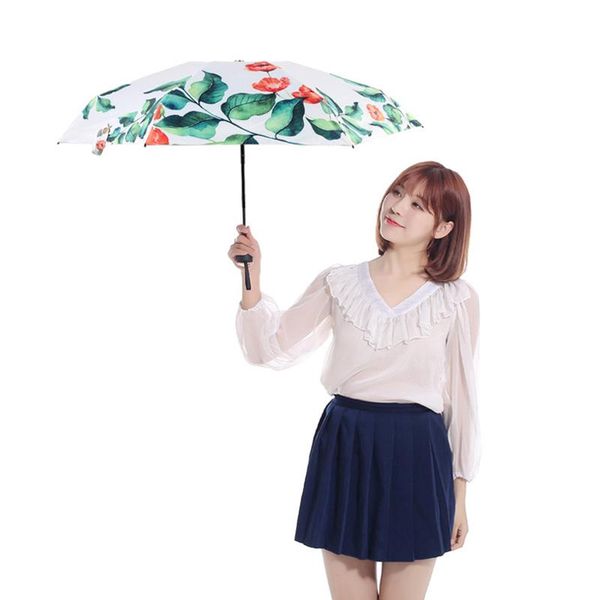 

small fashion folding umbrella rain women gift men mini pocket parasol girls waterproof portable travel umbrellas qylmtn mywjqq