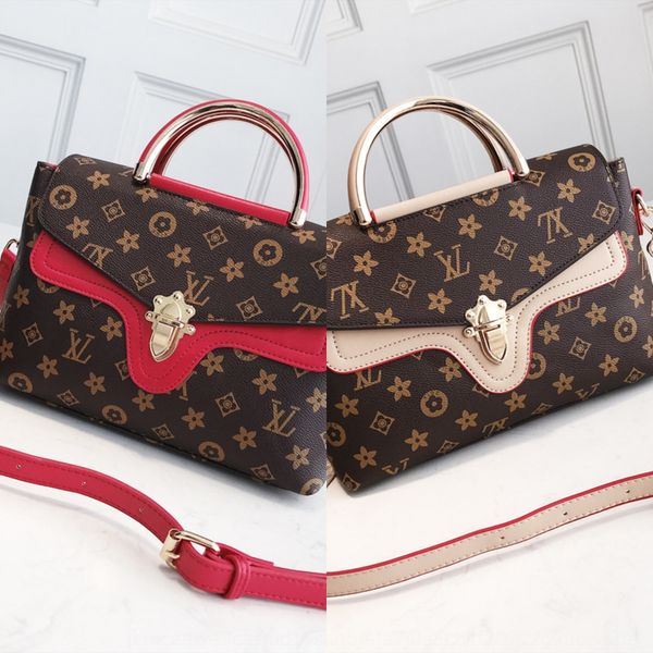 

2020 new printinghand trend single shoulder messenger color handbag satchel satchel contrast versatile women's bag pacbw