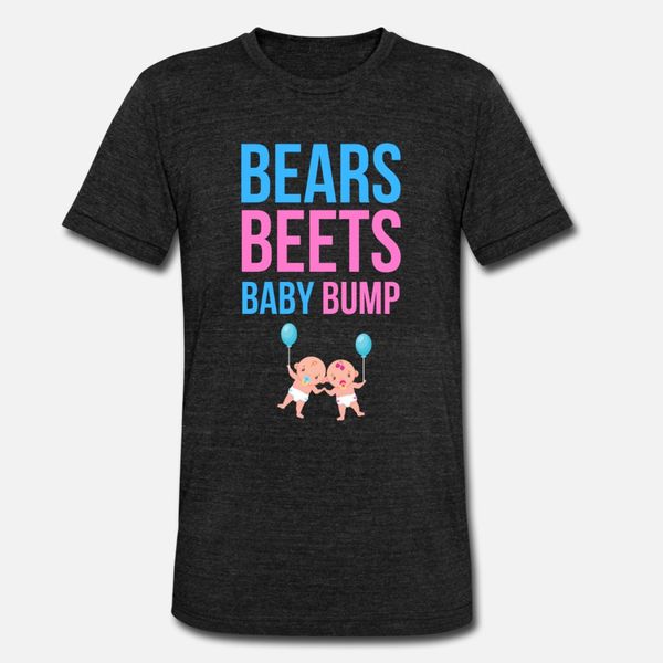 

bears beets baby bump pregnancy announcement mom designers graphic t shirt cool breathable plus size tracksuit hoodie sweatshirt