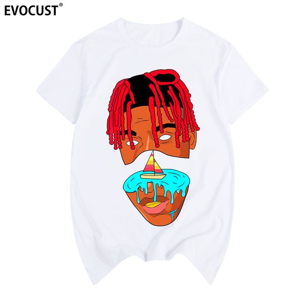 

playboi carti hip-hop 3d винтаж прохладный графический футболки хлопок мужчины футболка новый тройник спорта способа толстовка с капюшоном т