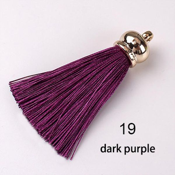 

2 шт. 5см маленькая шелковая кисточка кисть бахрома закладка кисточка сатин телефона кисточек для ремесел серьги серьги материал ювелирные и