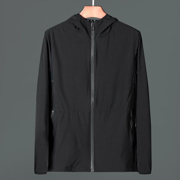 

outdoor jackets&hoodies wwkk 2021 men's hiking windbreaker quick-drying breathable sweat-absorbent anti-uv ultra-thin male lightweight, Blue;black