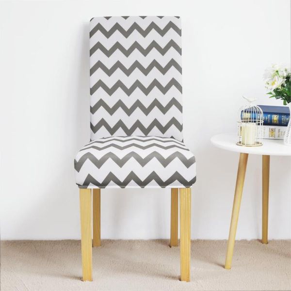 

chair covers 2/4/6 spandex cover printed stretch removable washable dining seat for home banquet restaurant