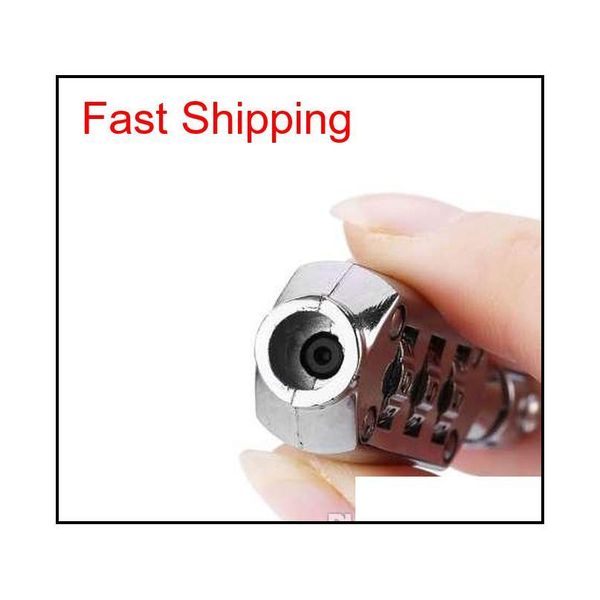 

portable luggage padlock 3 dial suitcase security travel qylqui yh_pack