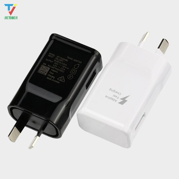 

note4 adaptive fast charging 9v-1.67a 5v 2a au plug wall travel charger for samsung galaxy note 4 5 s8 s7 s6 edge