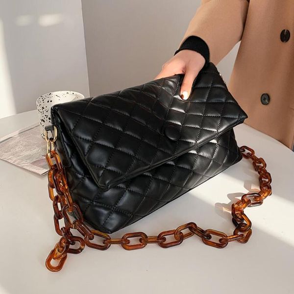 

cross body lattice square crossbody bag 2021 fashion quality pu leather women's designer handbag high capacity shoulder messenger