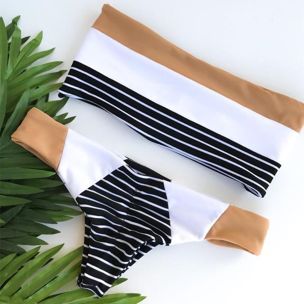 

2020 new bikinis women swimwear swimsuit bathing suit women off shoulder swimsuit dropshipping bikini set beach wear1, White;black