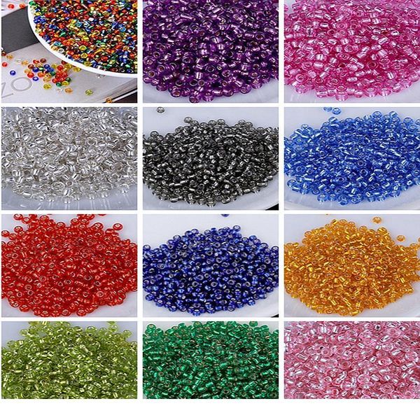 

colored czech diy handmade glass beads, bracelets and beaded children's jewelry accessories m*500pcs/2mm*1000pcs color bbyvow