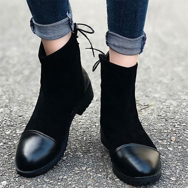 

2020 new winter style fashion boots women heel high heel mid-tube boots women shoes designer shoes sneakers, Black
