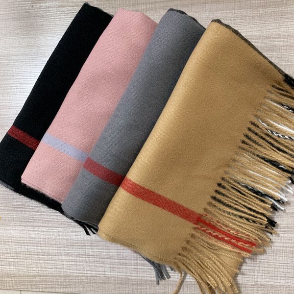 

with gift box & bag 200*70cm mens womens luxury scarfs shawls 2020 winter fashion high end big classic check cashmere scarf blanket scarves, Blue;gray