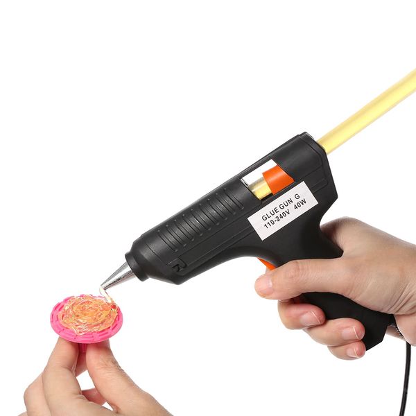 

110-240v 40w melt glue gun paintless dent repair tool w/ 5pcs glue sticks car