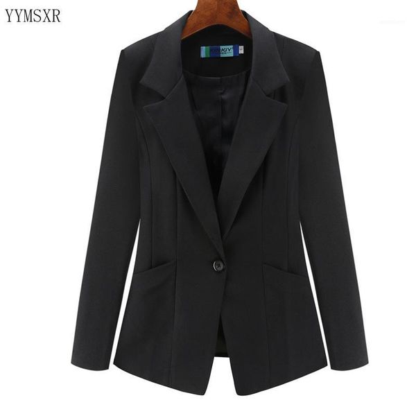 

casual blazer feminine 2020 korean version of the new spring and autumn elegant ladies jacket coat slim professional suit female1, White;black
