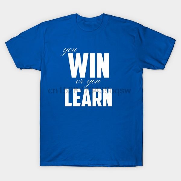

men tshirt short sleeve win or learn quotes t shirt tee women t-shirt sport hooded sweatshirt hoodie
