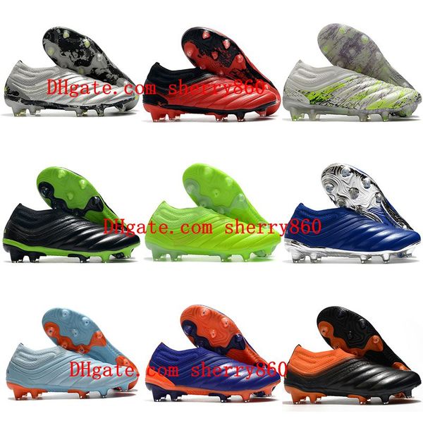 

2021 soccer shoes arrival mens cleats copa 20+fg outdoor football boots 01