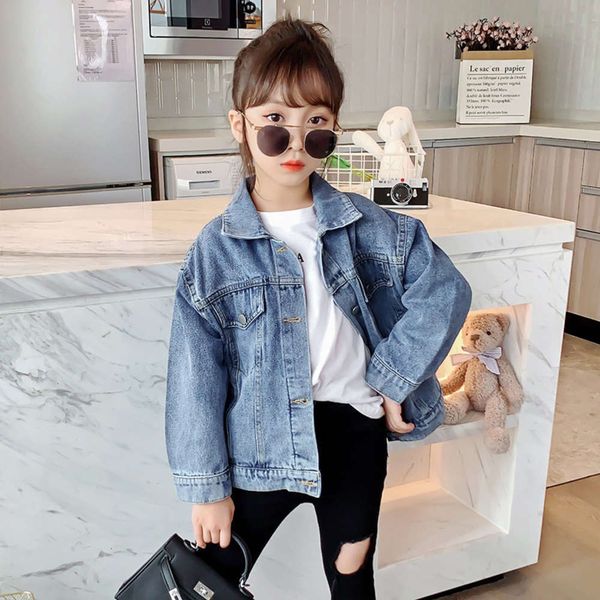 

school autumn middle clothing children's girls' cartoon denim et net red little girl's phtd, Black