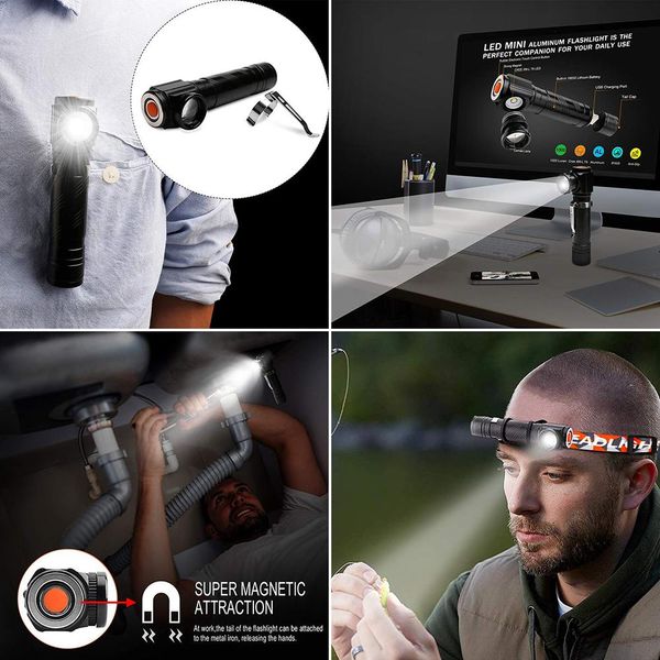 

многофункциональный светодиодный фонарик встроенный usb зарядное зарядка с магнитом для ночной езды ночь рыбалка кемпинг sqcqkc buy_home