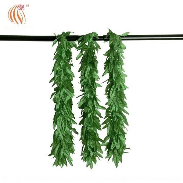 

z2yq3 hawaii green maple clothingsimulation costumes stage party performance jungle series garland new hawaii clothingsimulation maple leaf