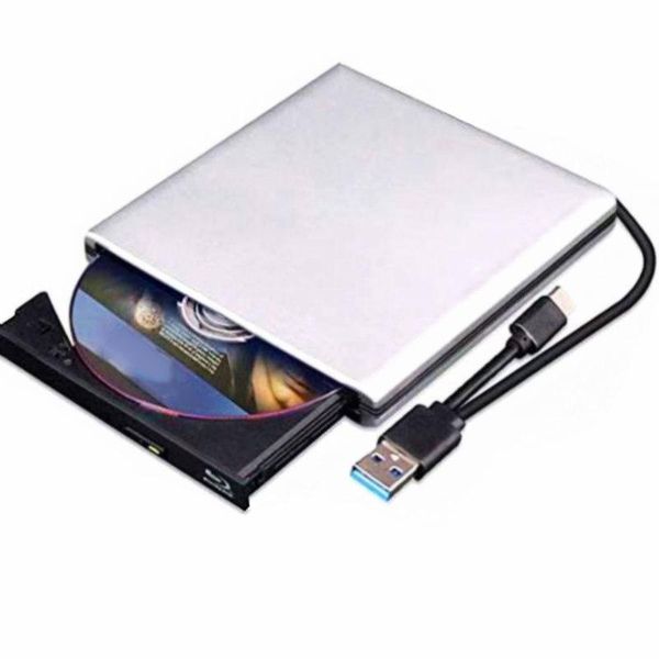 

внешний blu-ray dvd-дисков 3d, usb 3.0 typc c портативный blu-ray dvd cd optical горелка для ос windows 7 8 10